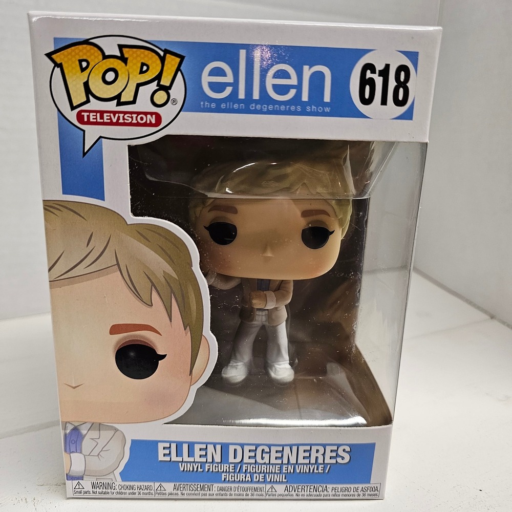 Funko Pop Television Ellen DeGeneres 618 The Ellen DeGeneres Show Vinyl Figure